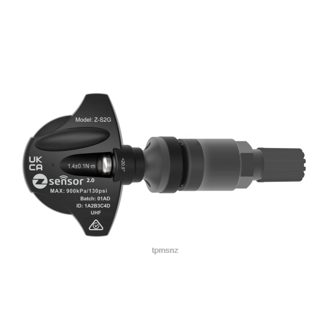 TPMS Sensor NZ - Mahindra Rise OE Replacement TPMS Sensor - OE P/N 1805BA0131NA Freq 433Mhz NV864455 Metal Valve Stem - Dark Gray