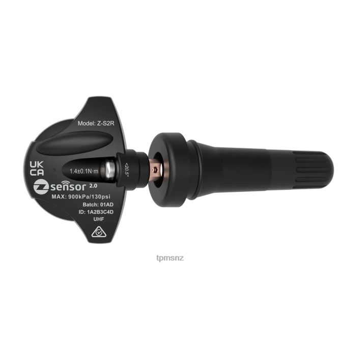 TPMS Subaru - Mahindra Rise OE Replacement TPMS Sensor - OE P/N 1805BA0131NA Freq 433Mhz NV864454 Rubber Valve Stem